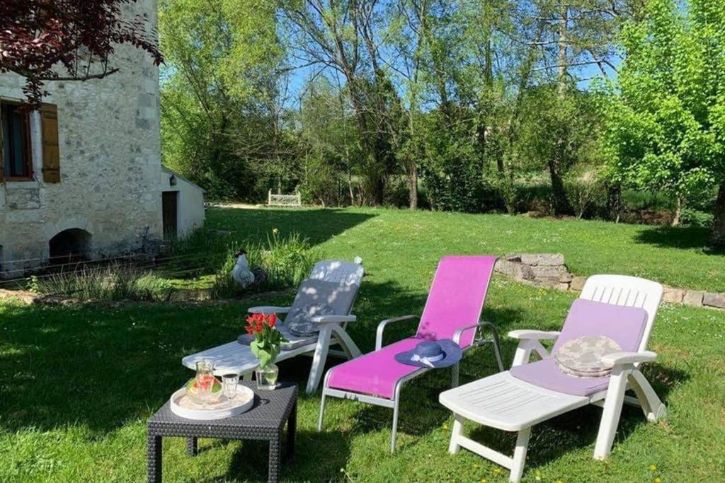 Gite Moulin de Lausseignan Barbaste Exterior foto